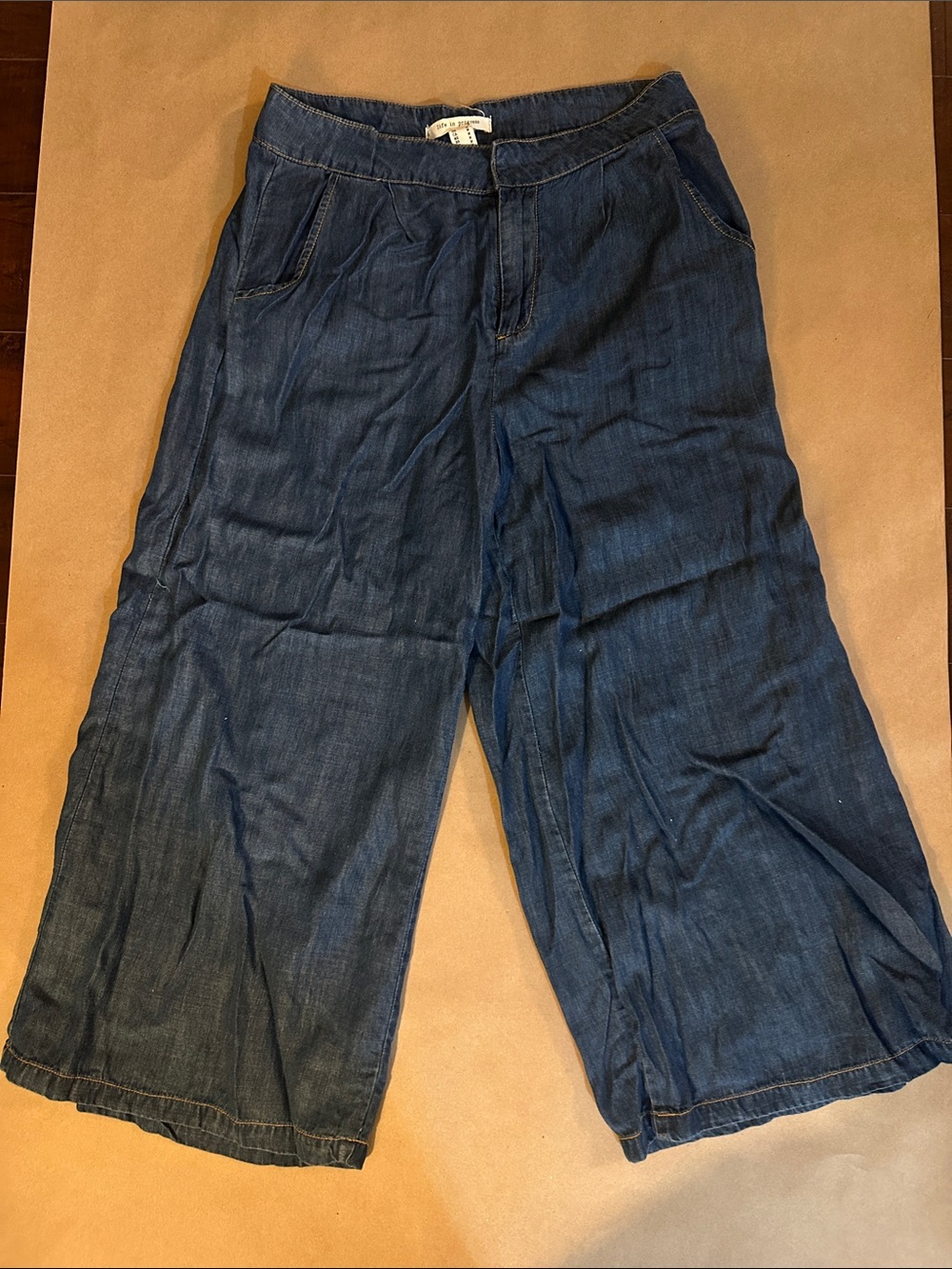 life in progress Indigo Wide-Leg Flare Jeans